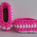 Crochet Baby Puff Slippers Easy Pattern