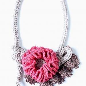 Crochet Necklace Pattern, Crochet Jewelry Pattern,..