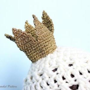 Crochet Queen's Hat Pattern,..
