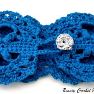Lace Crochet Bracelet Pattern With Crochet..