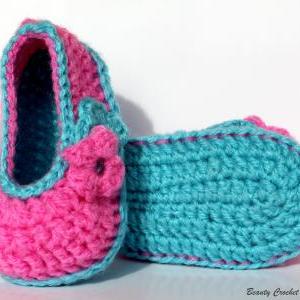 Crochet Baby Pattern Barbie Style Shoes Baby Girl..