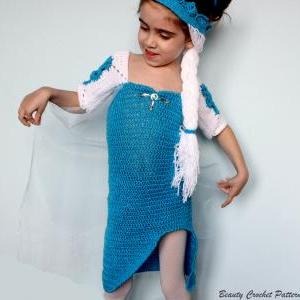 Crochet Patterns Ice Queen Dress And Crown