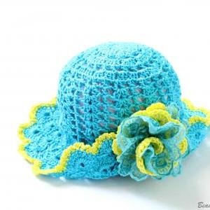 Crochet Summer Hat Pattern Toddler Child Crochet..