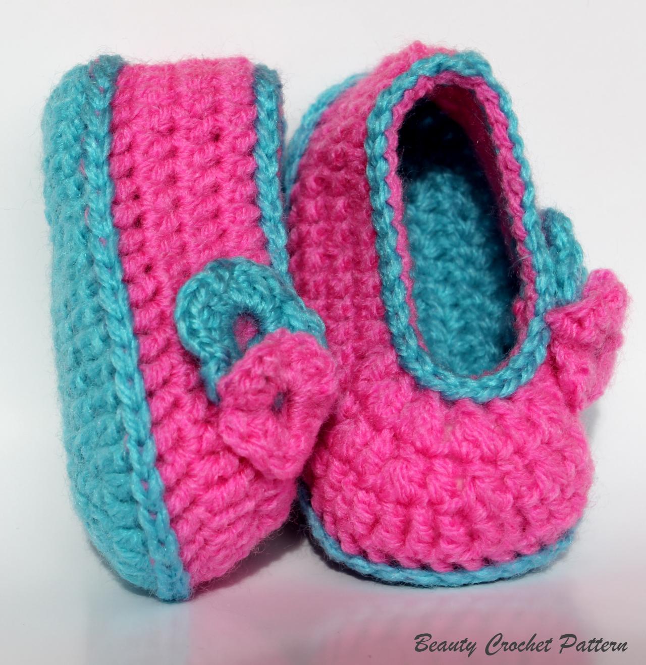 Crochet Baby Pattern Barbie Style Shoes Baby Girl Crochet Shoes Pattern, Pink Crochet Shoes