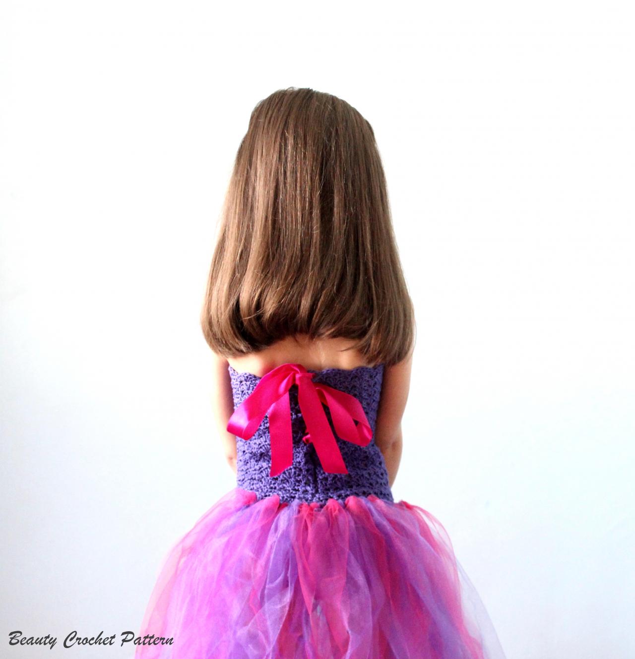 Crochet Pattern Tutu Dress Baby- Child Size, Crochet Tutu No Sew Dress  Pattern on Luulla